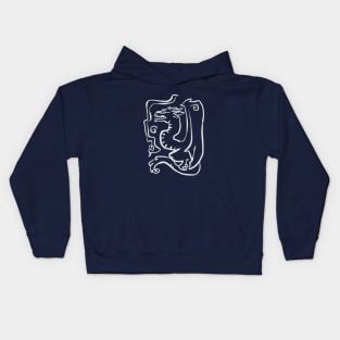 Tribal Wyvern Kids Hoodie